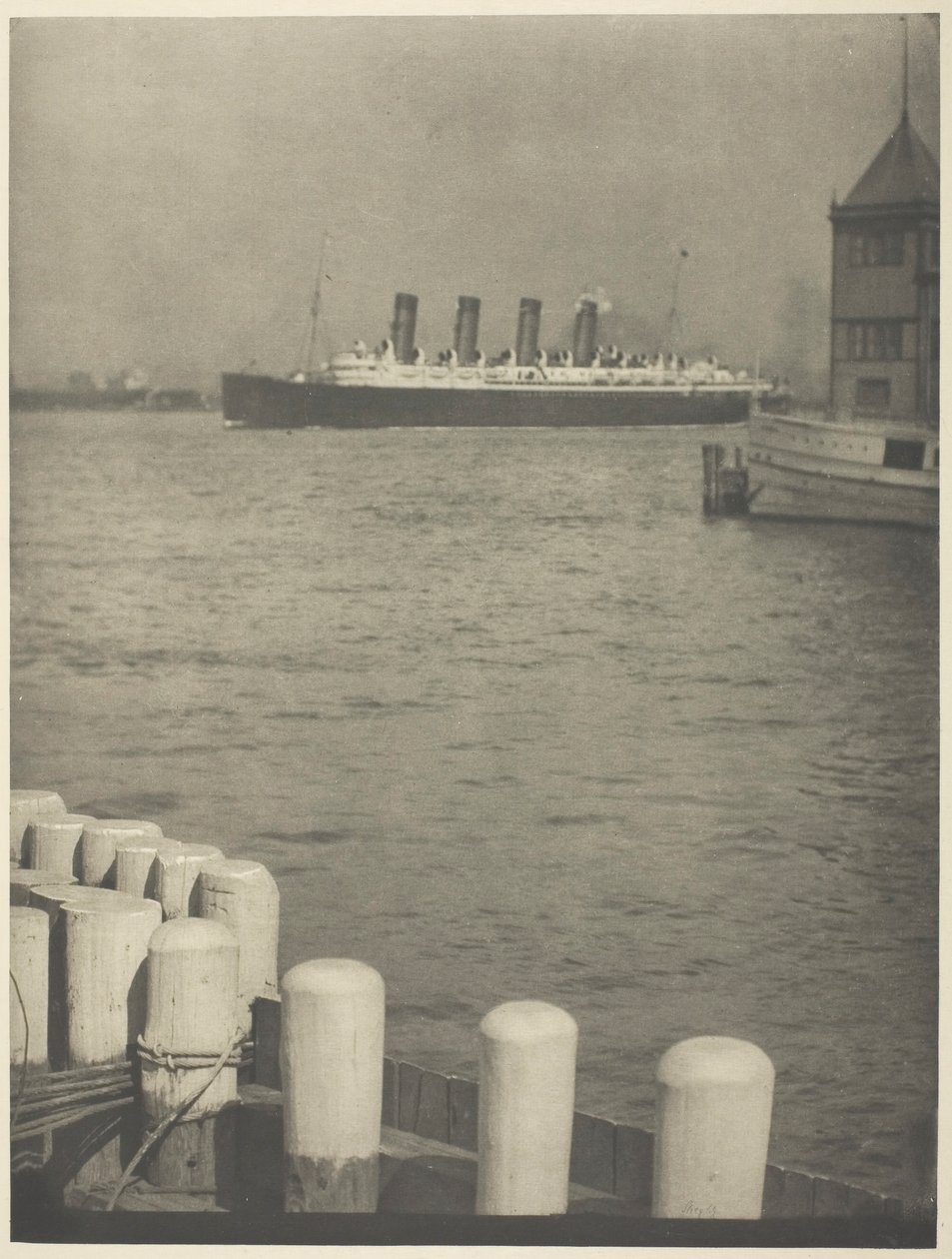 Zewnętrzna granica, Mauretania, 1910. autorstwa Alfred Stieglitz