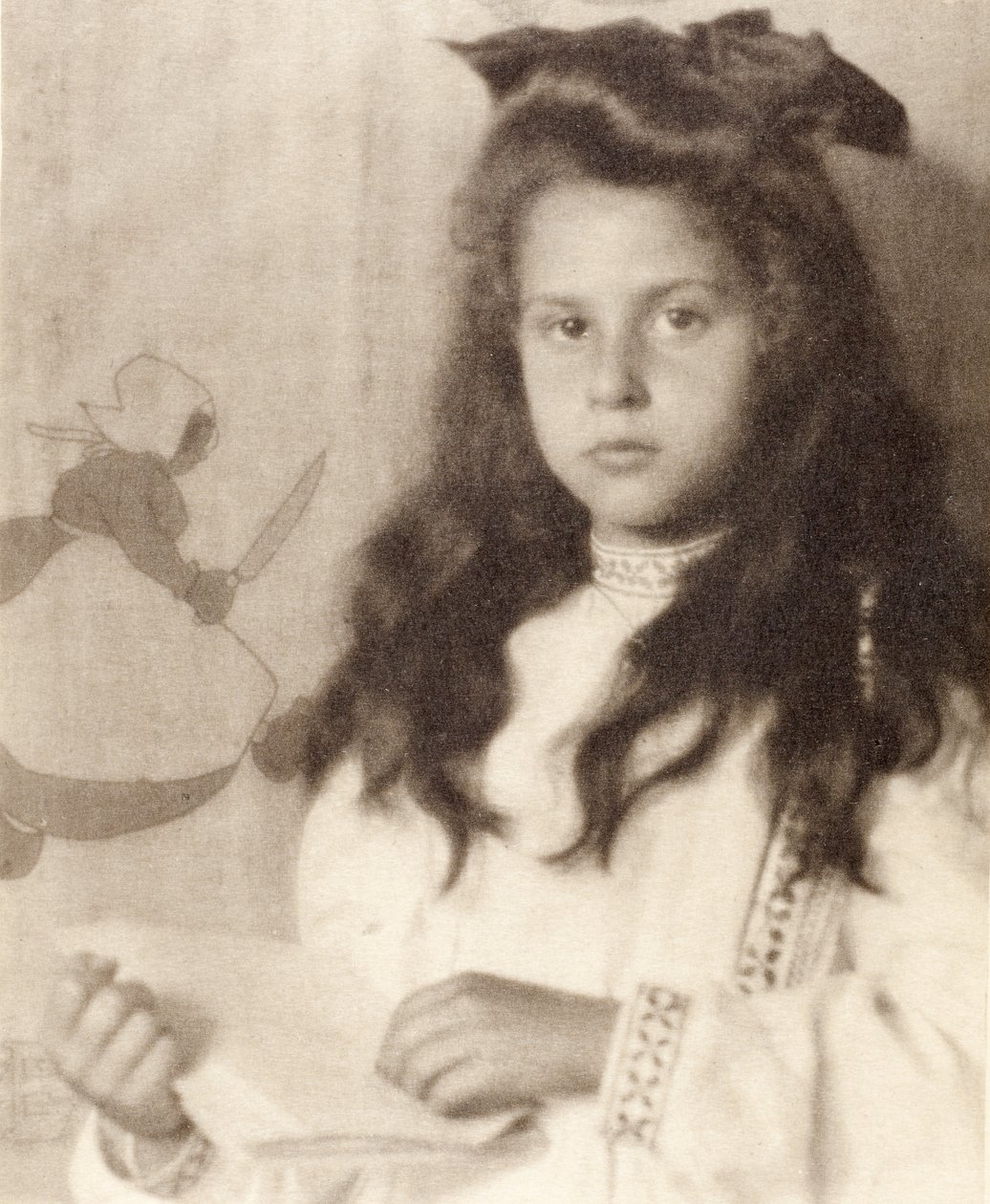 Portret Kitty autorstwa Alfred Stieglitz
