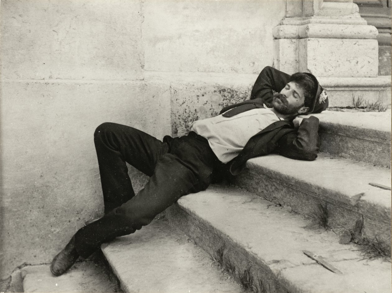Autoportret, Cortina autorstwa Alfred Stieglitz