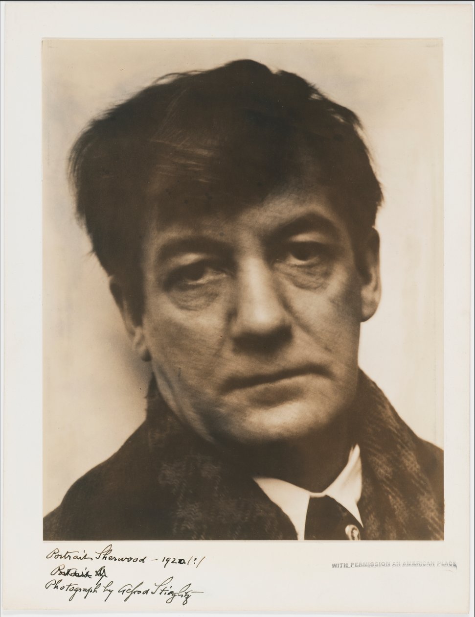 Sherwood Anderson autorstwa Alfred Stieglitz