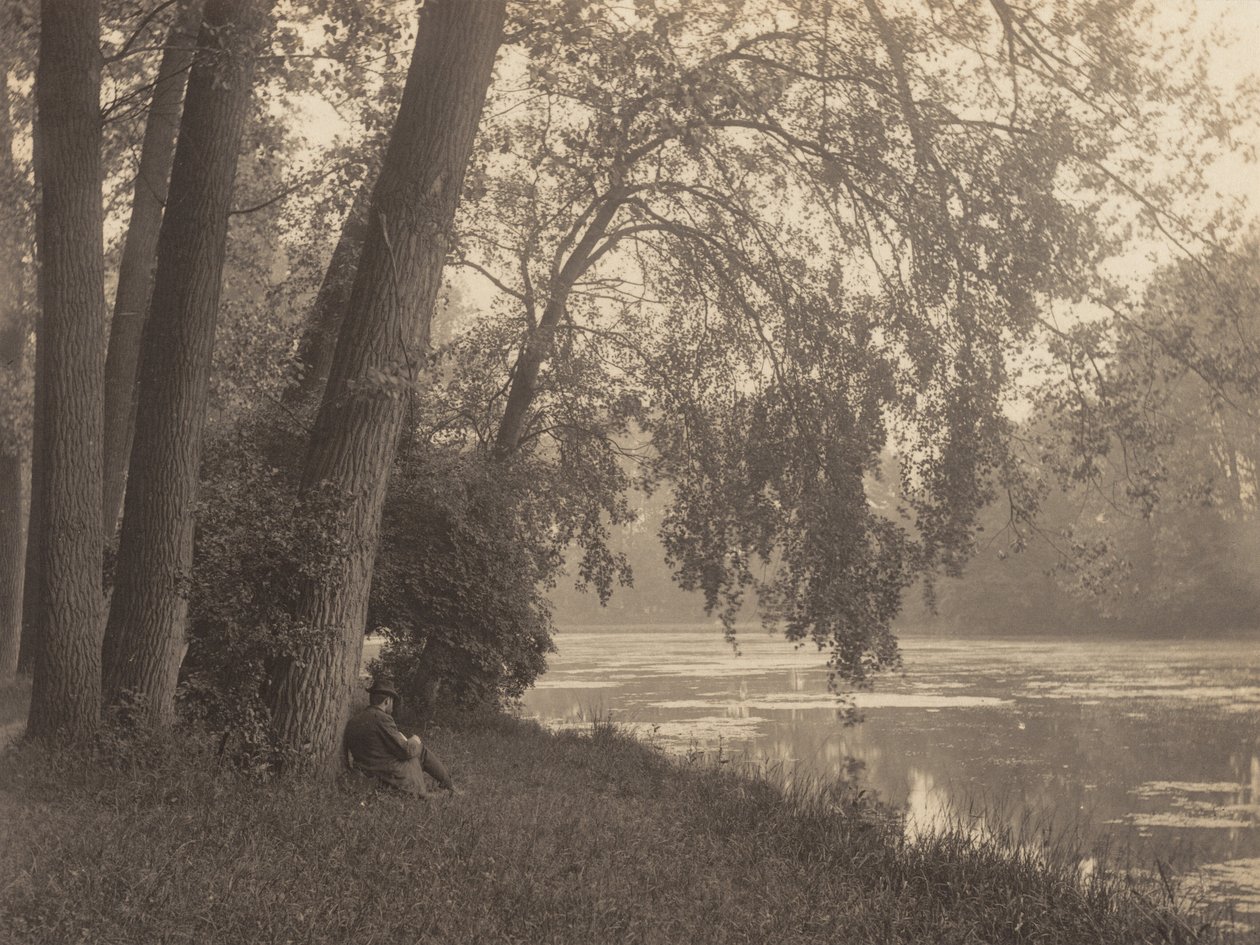 Rysowanie w Bois autorstwa Alfred Stieglitz