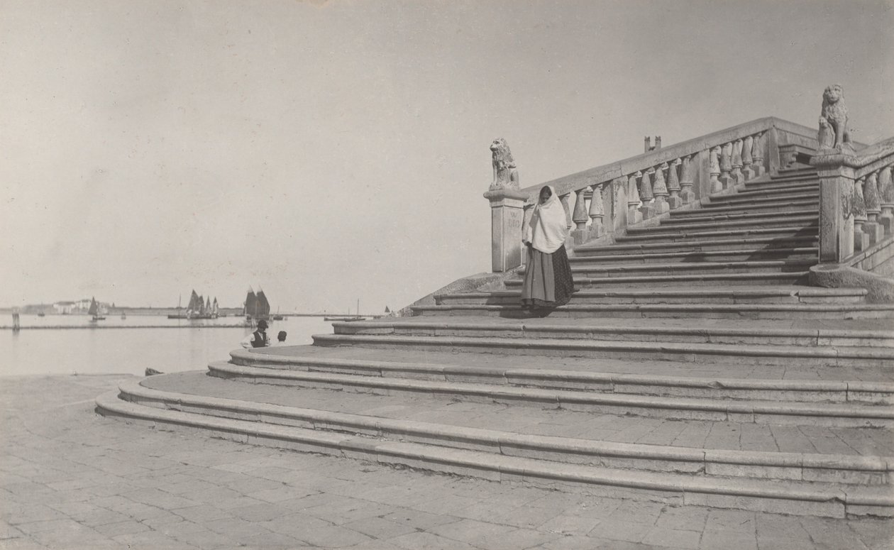 Kamienie Wenecji, Chioggia autorstwa Alfred Stieglitz