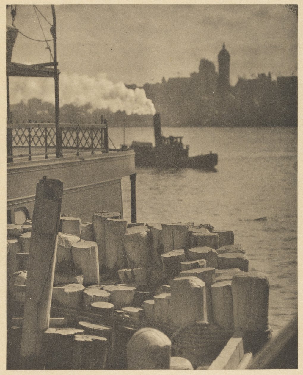 Miasto za rzeką autorstwa Alfred Stieglitz