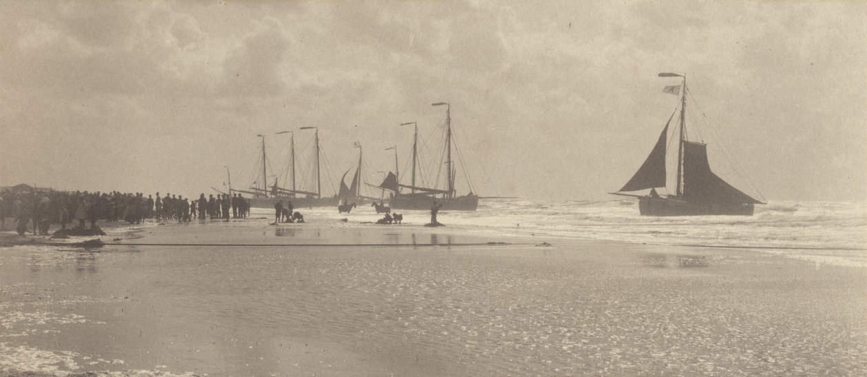 Powrót rybaków autorstwa Alfred Stieglitz