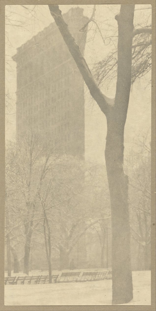 Budynek Flatiron autorstwa Alfred Stieglitz