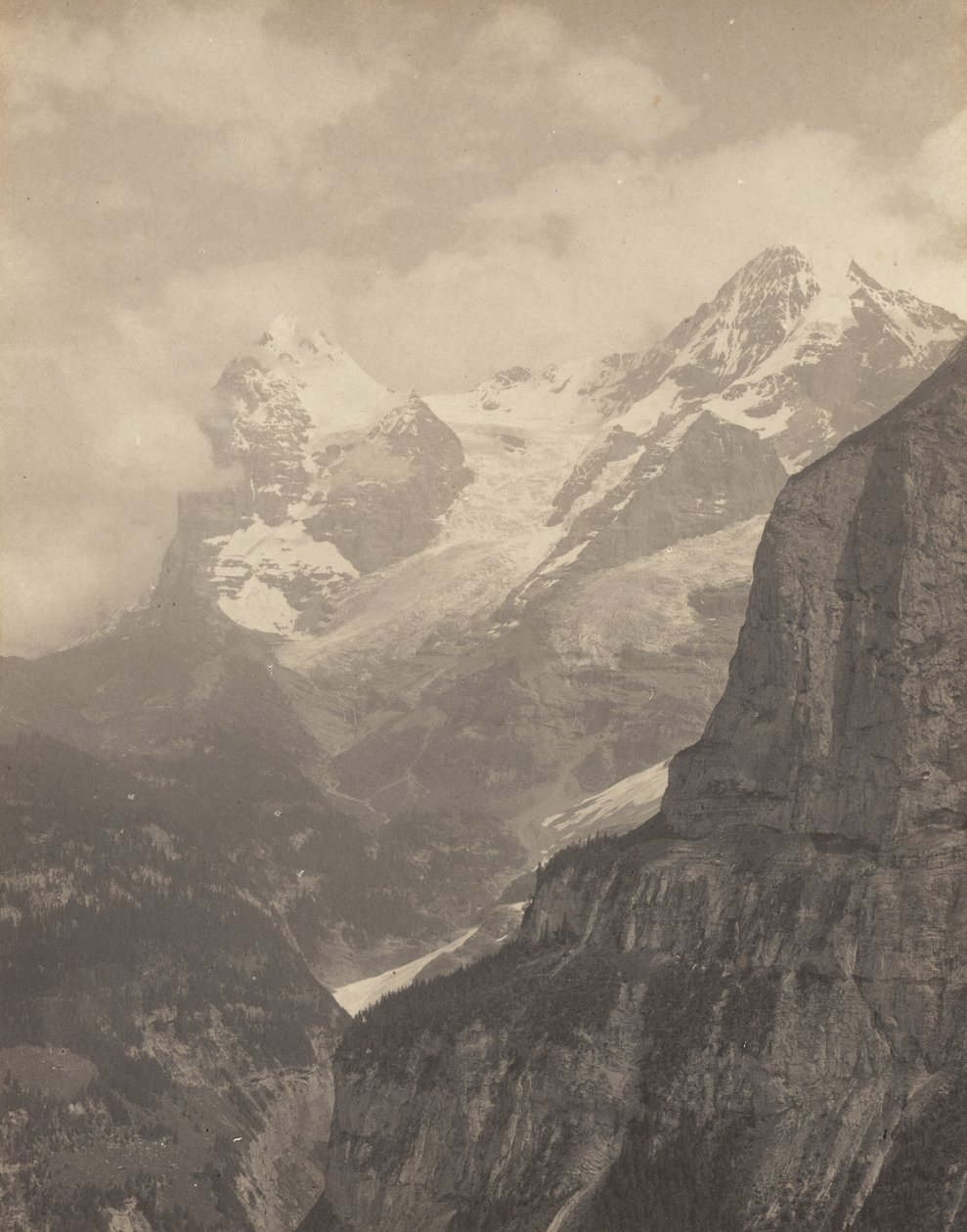 Grupa Jungfrau autorstwa Alfred Stieglitz