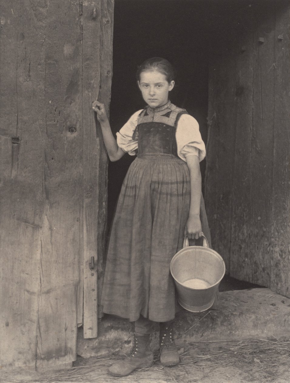 Mała mleczarka autorstwa Alfred Stieglitz