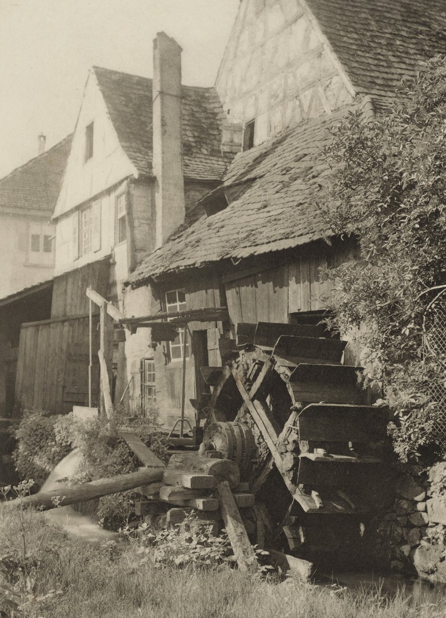Stary Młyn autorstwa Alfred Stieglitz