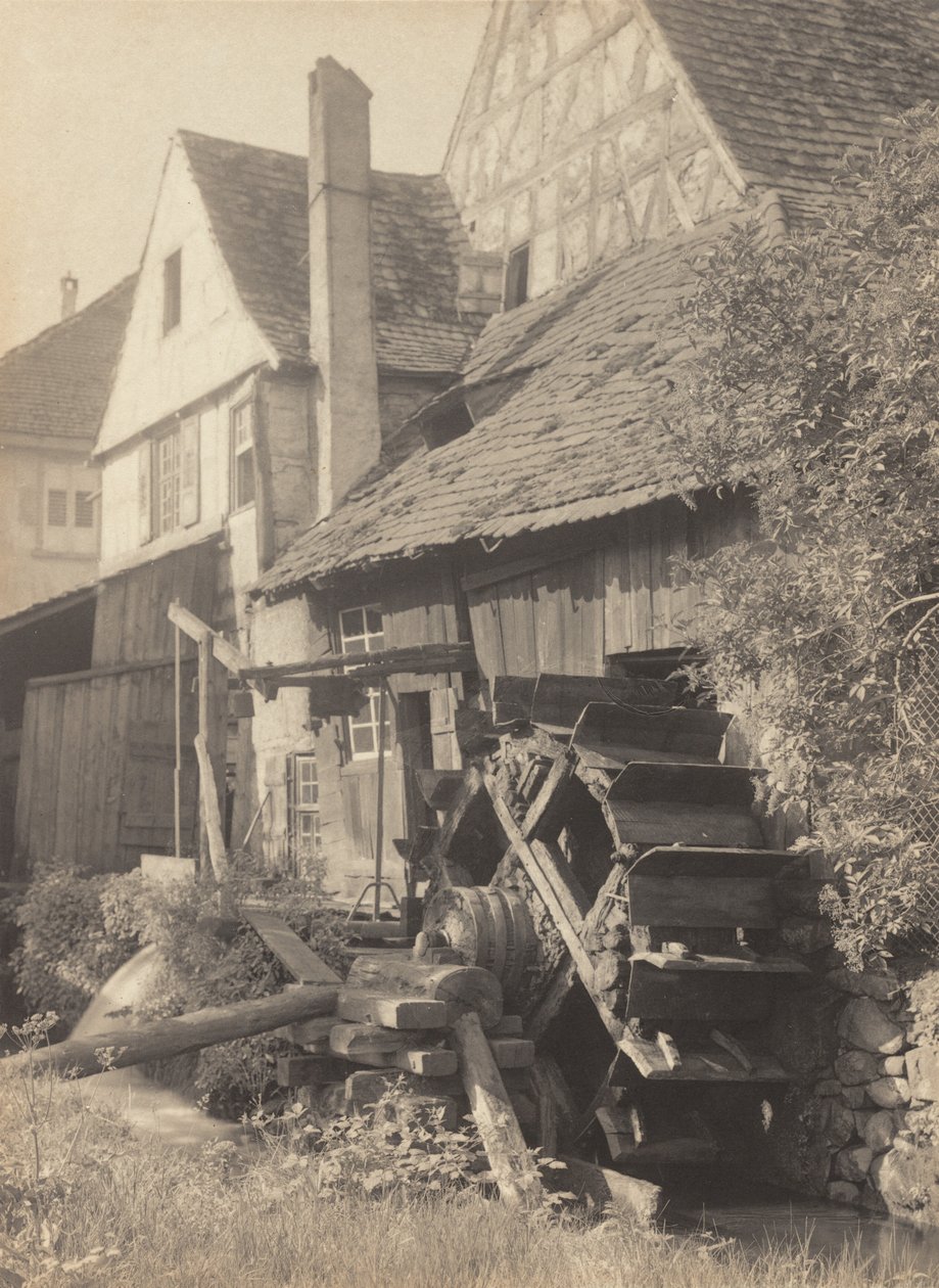 Stary młyn autorstwa Alfred Stieglitz