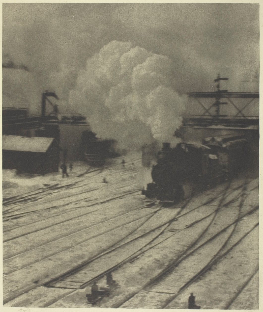 Stacja Kolejowa, Zima autorstwa Alfred Stieglitz