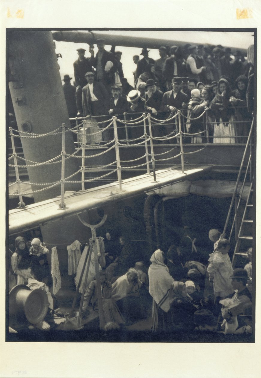 Steerage, z magazynu 291, nr. 7–8 autorstwa Alfred Stieglitz