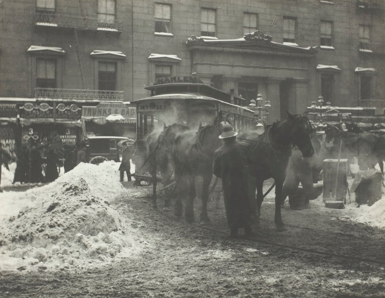 Terminal, 1893, wydrukowany 192039. autorstwa Alfred Stieglitz