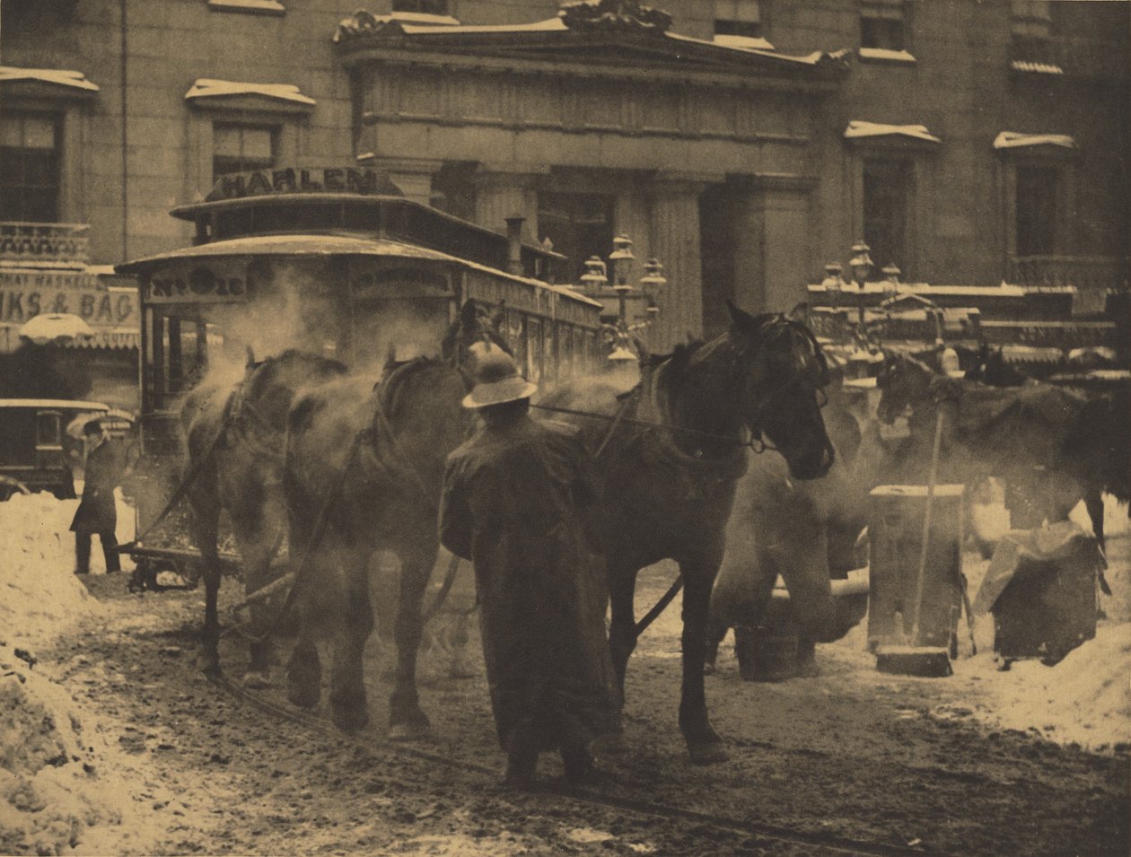 Terminal, Nowy Jork autorstwa Alfred Stieglitz
