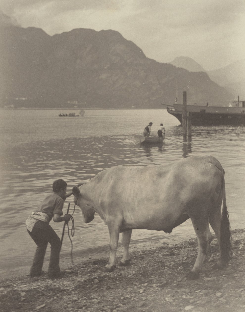 Niechciana kąpiel autorstwa Alfred Stieglitz