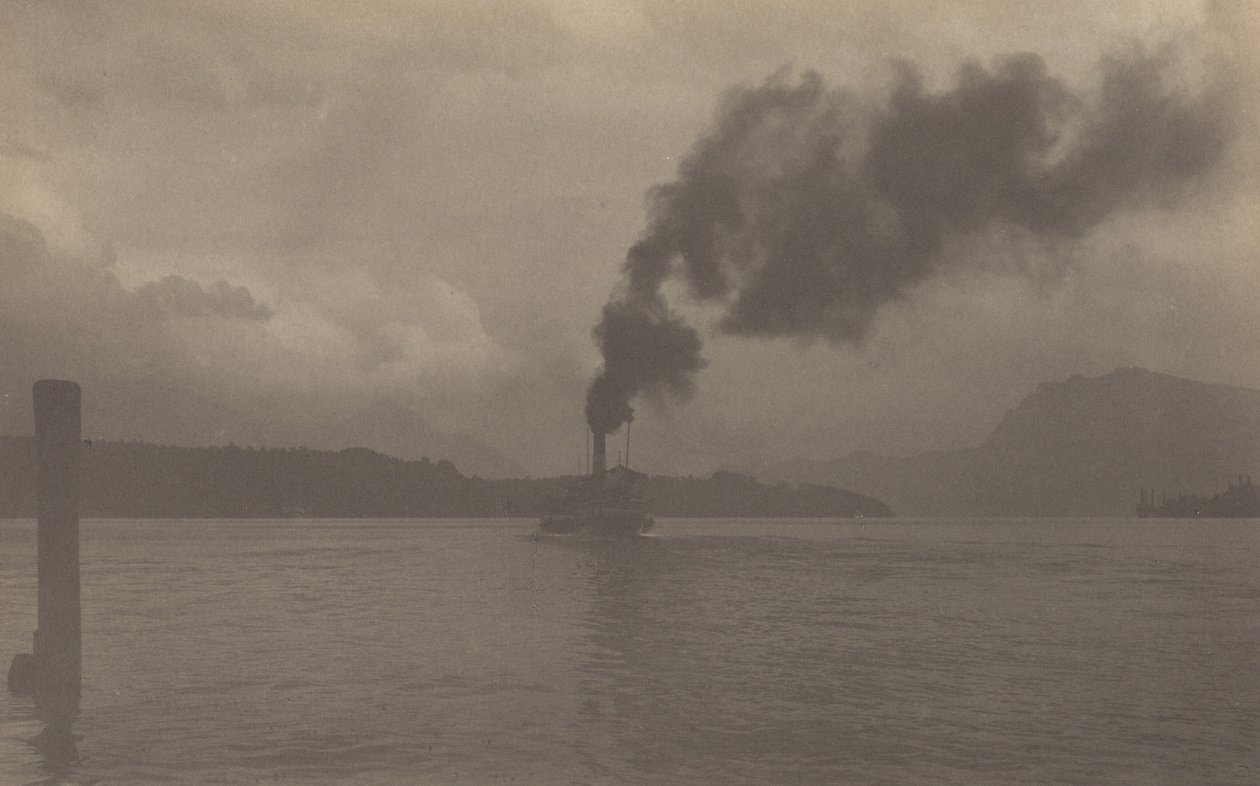 Zmierzch autorstwa Alfred Stieglitz