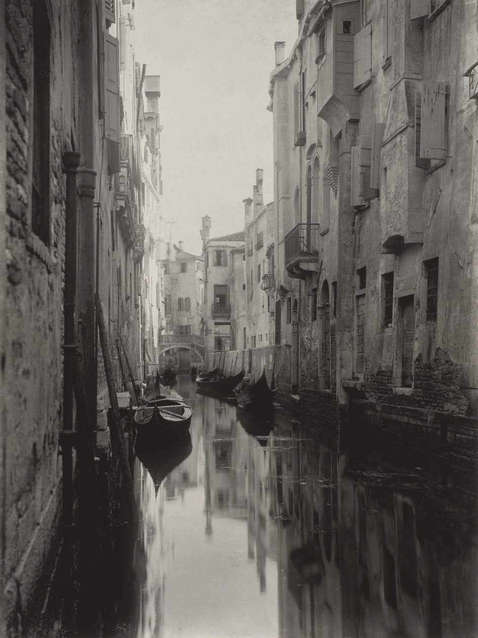 Kanał wenecki autorstwa Alfred Stieglitz