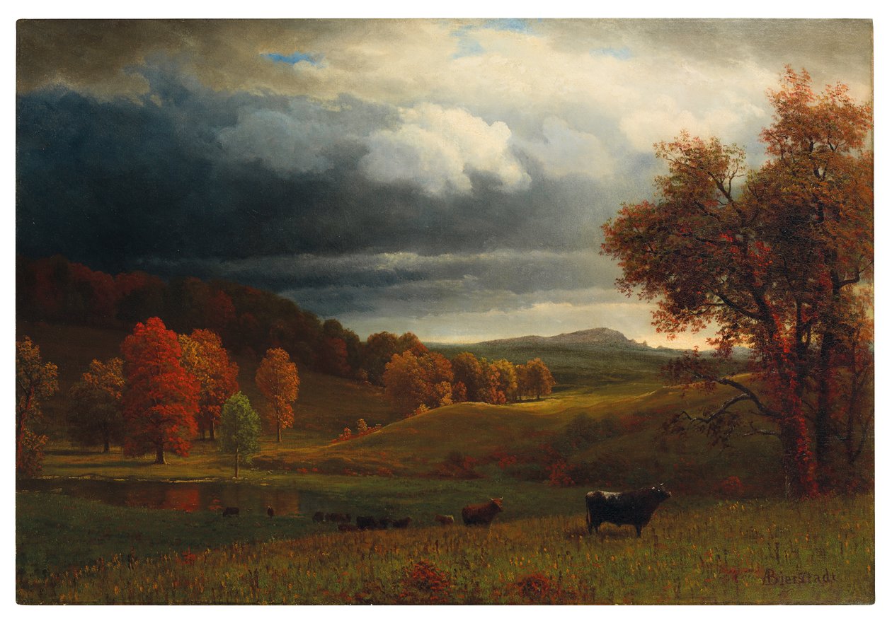 Jesienny krajobraz: Catskills autorstwa Alfred Thompson Bricher