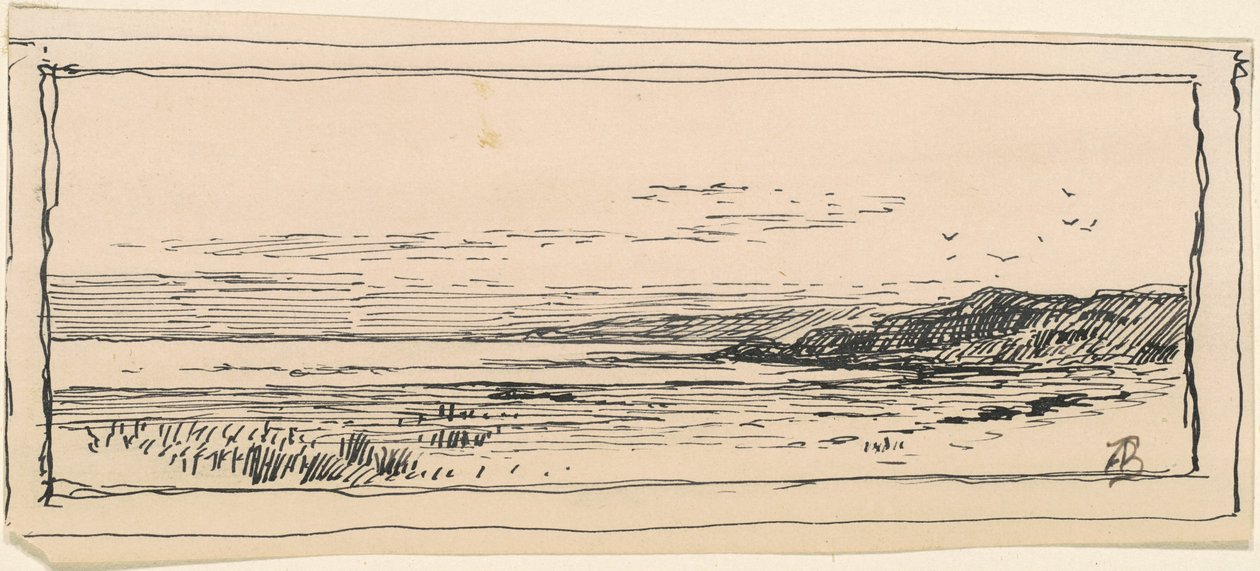 Wybrzeże autorstwa Alfred Thompson Bricher