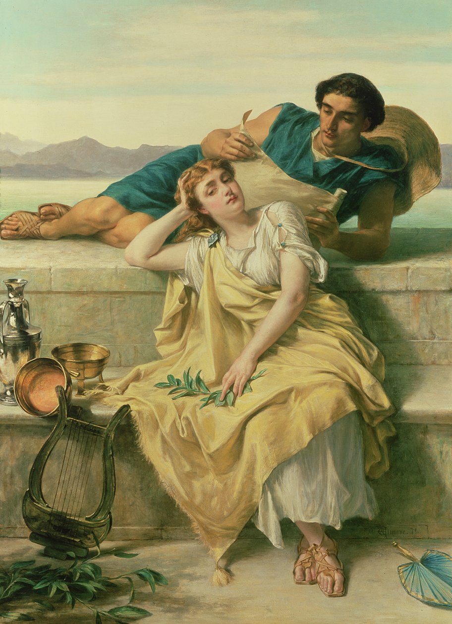 Grecka Ode autorstwa Alfred W. Elmore