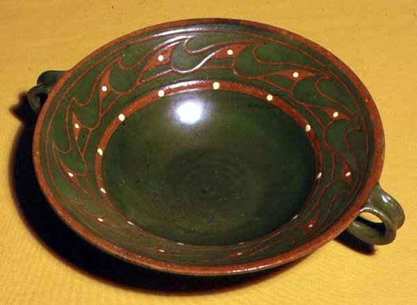 Miska ceramiczna, 1897-1900 (ceramiczna) autorstwa Alfred William Finch