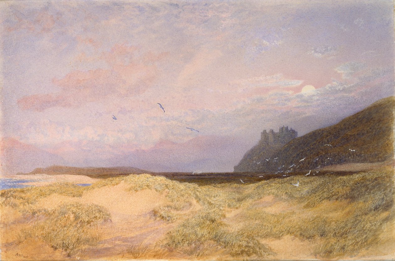Harlech, 1862 autorstwa Alfred William Hunt