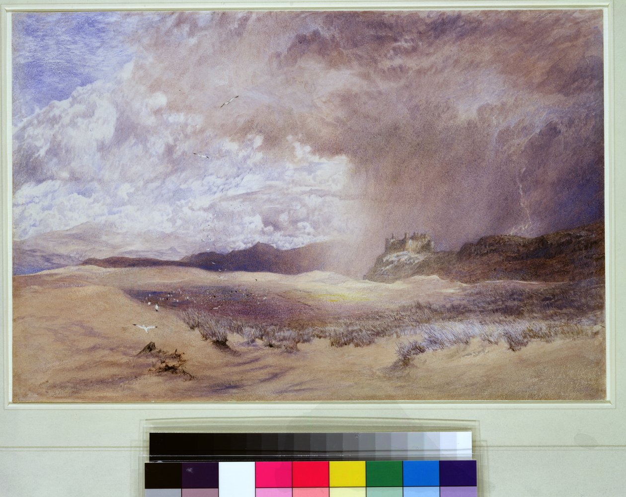 Zamek Harlech autorstwa Alfred William Hunt