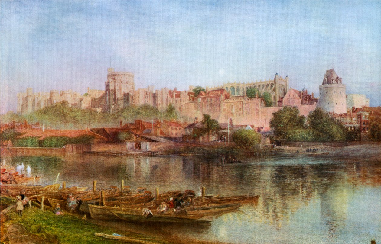 Zamek Windsor, 1889, 1912. autorstwa Alfred William Hunt