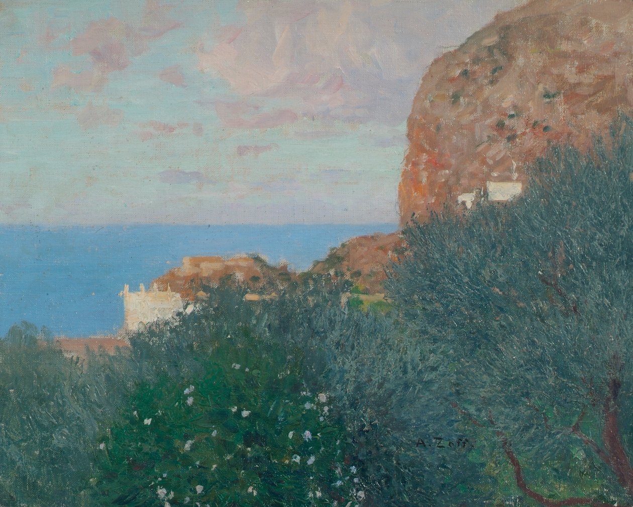 Capri autorstwa Alfred Zoff