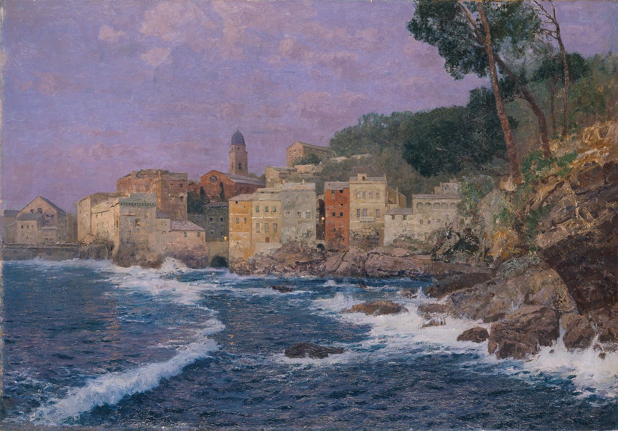 miasto na Riwierze autorstwa Alfred Zoff