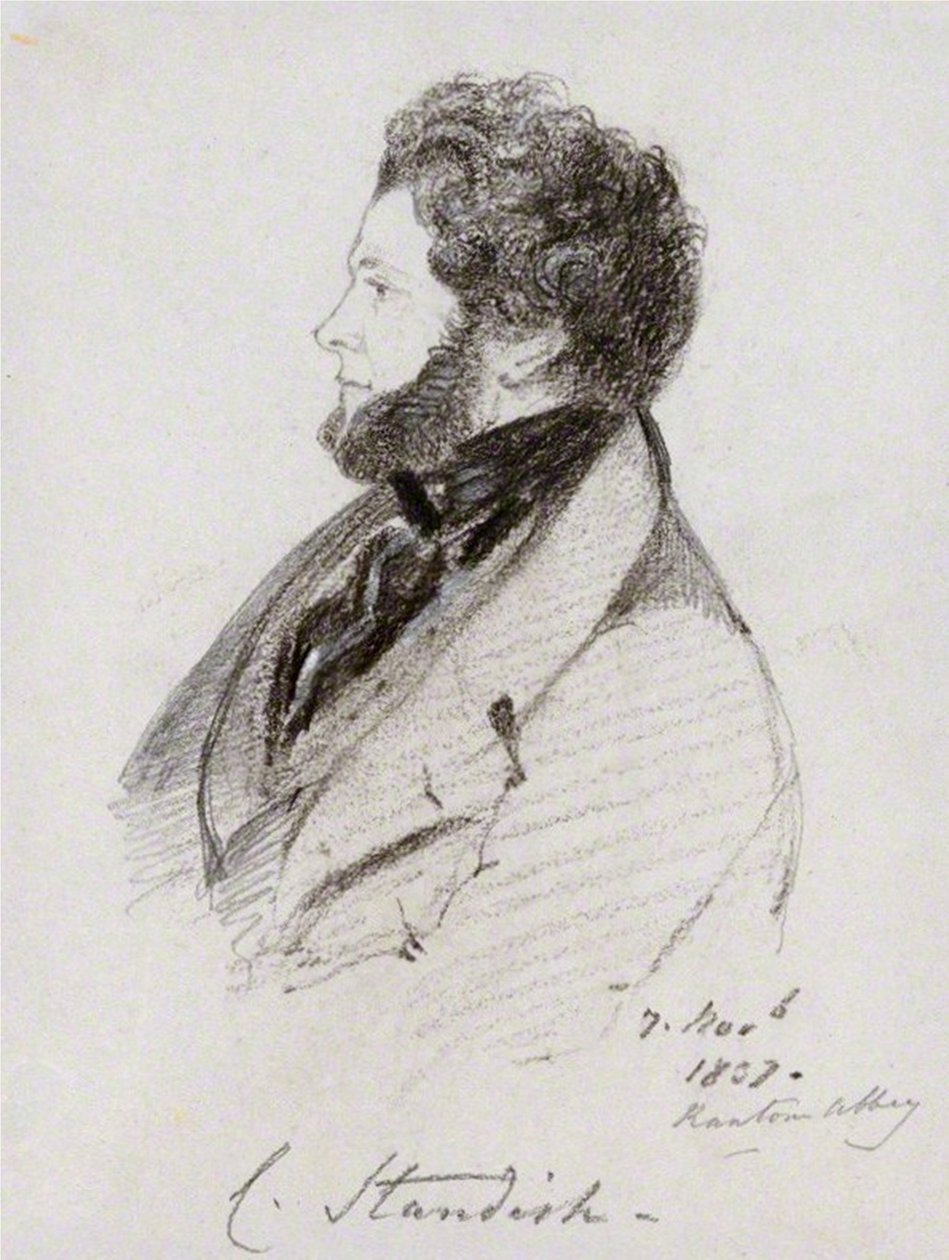 Portret lorda Charlesa Stricklanda Standisha (1790-1863) autorstwa Alfreda hrabiego D
