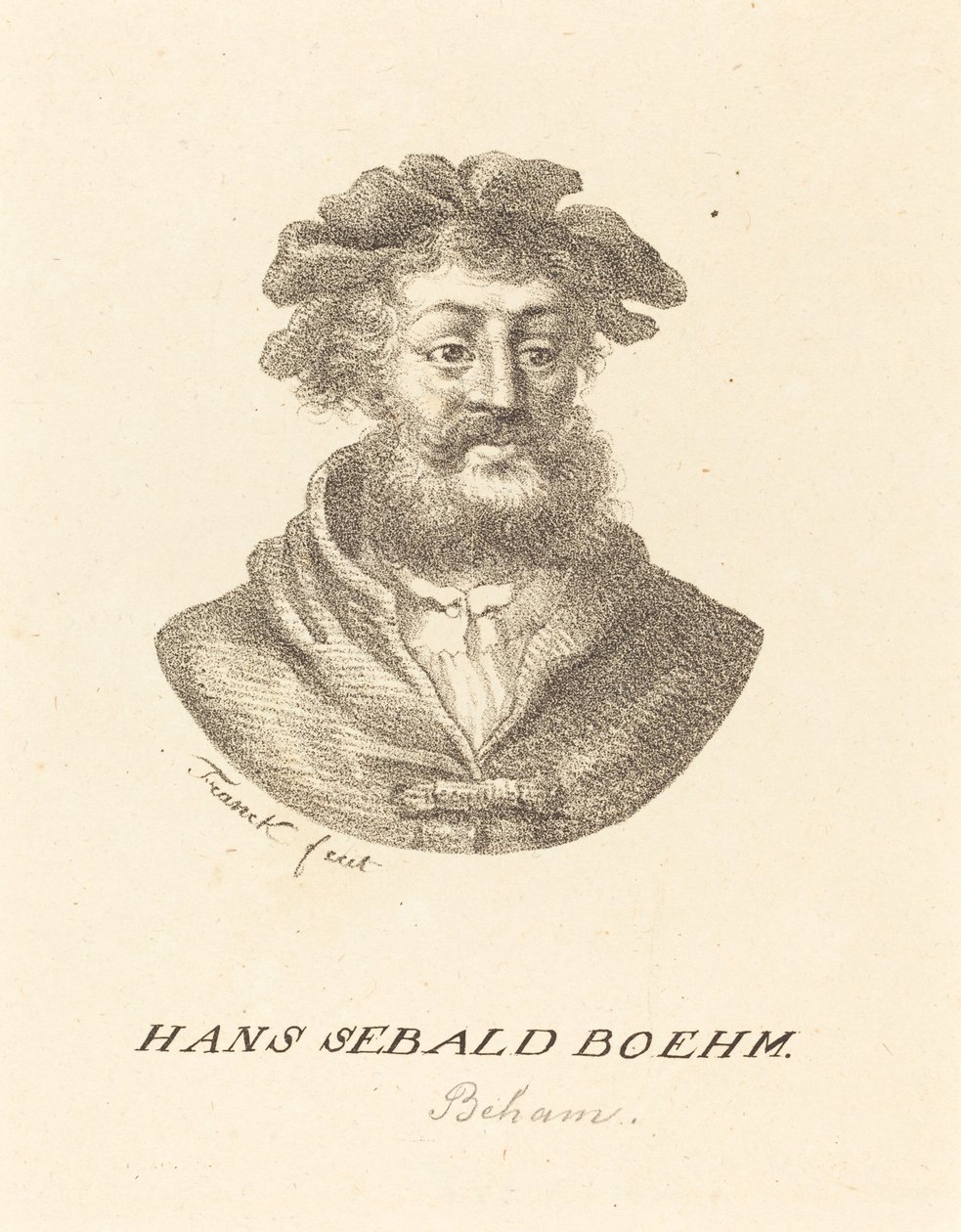 Hans Sebald Baham autorstwa Alfred von Franck