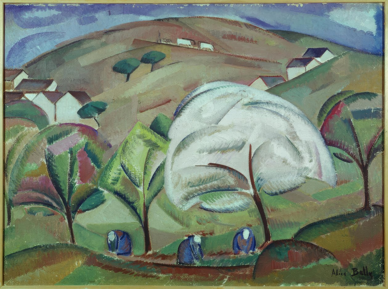 Studium wiosny w Orsay autorstwa Alice Bailly