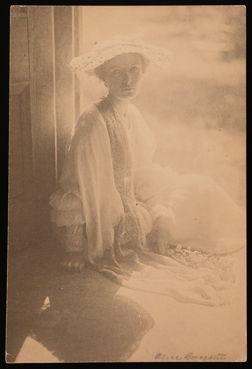 Alice Broughton zdjęcie Agnes Pelton (zdjęcie czarno-białe) autorstwa Alice Boughton