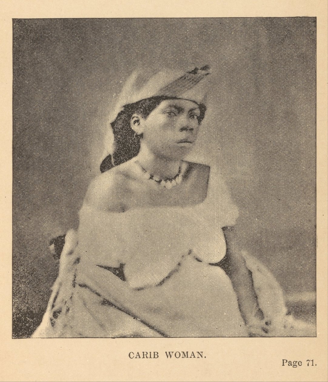 Karaibska kobieta autorstwa Alice Dixon Le Plongeon