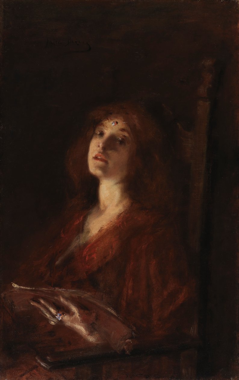 Pieśń, ca. 1895. autorstwa Alice Pike Barney