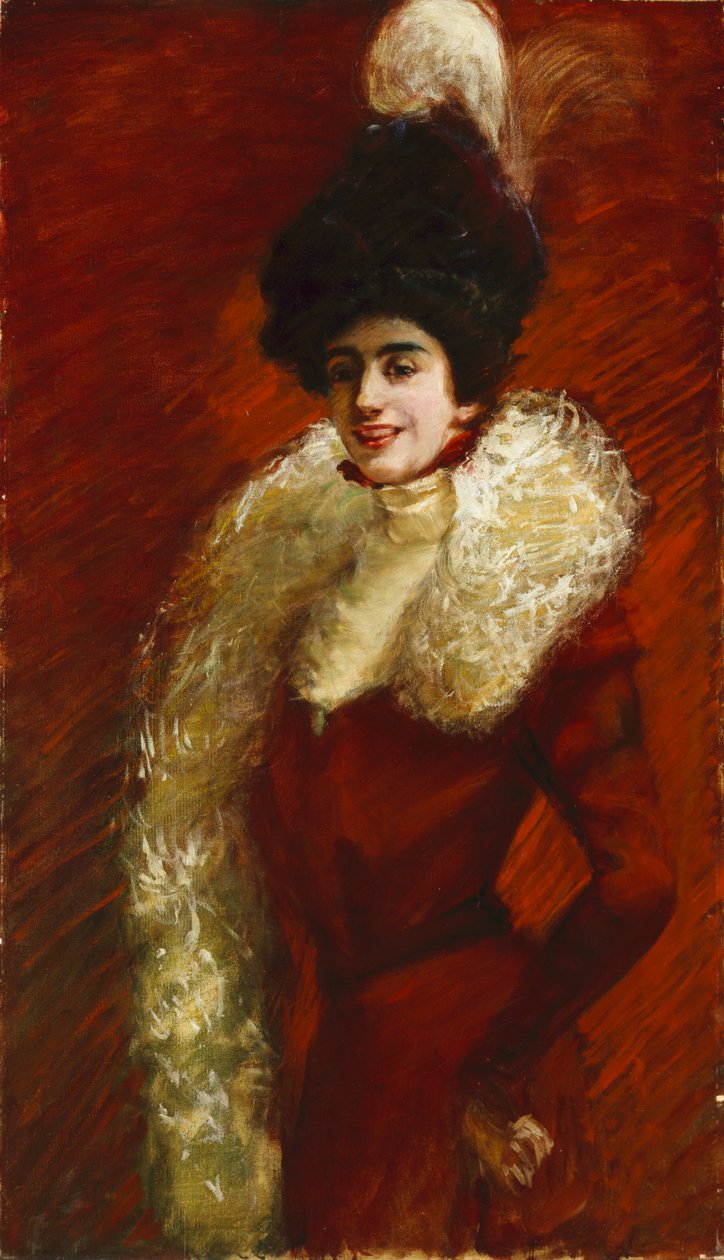 Alice Warder Garrett, ca. 1909-1910. autorstwa Alice Pike Barney