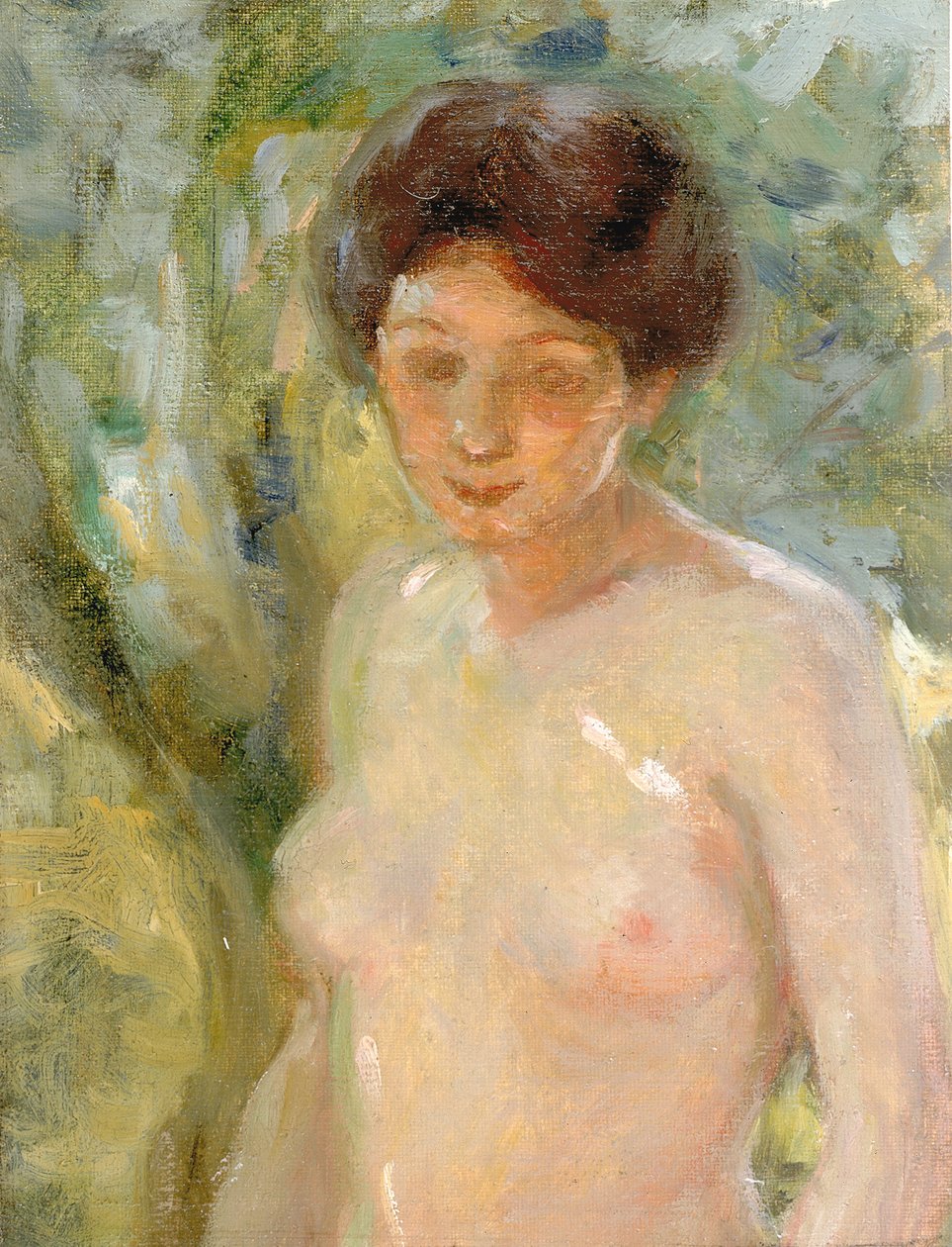 W słońcu ok. godz. 1910. autorstwa Alice Pike Barney
