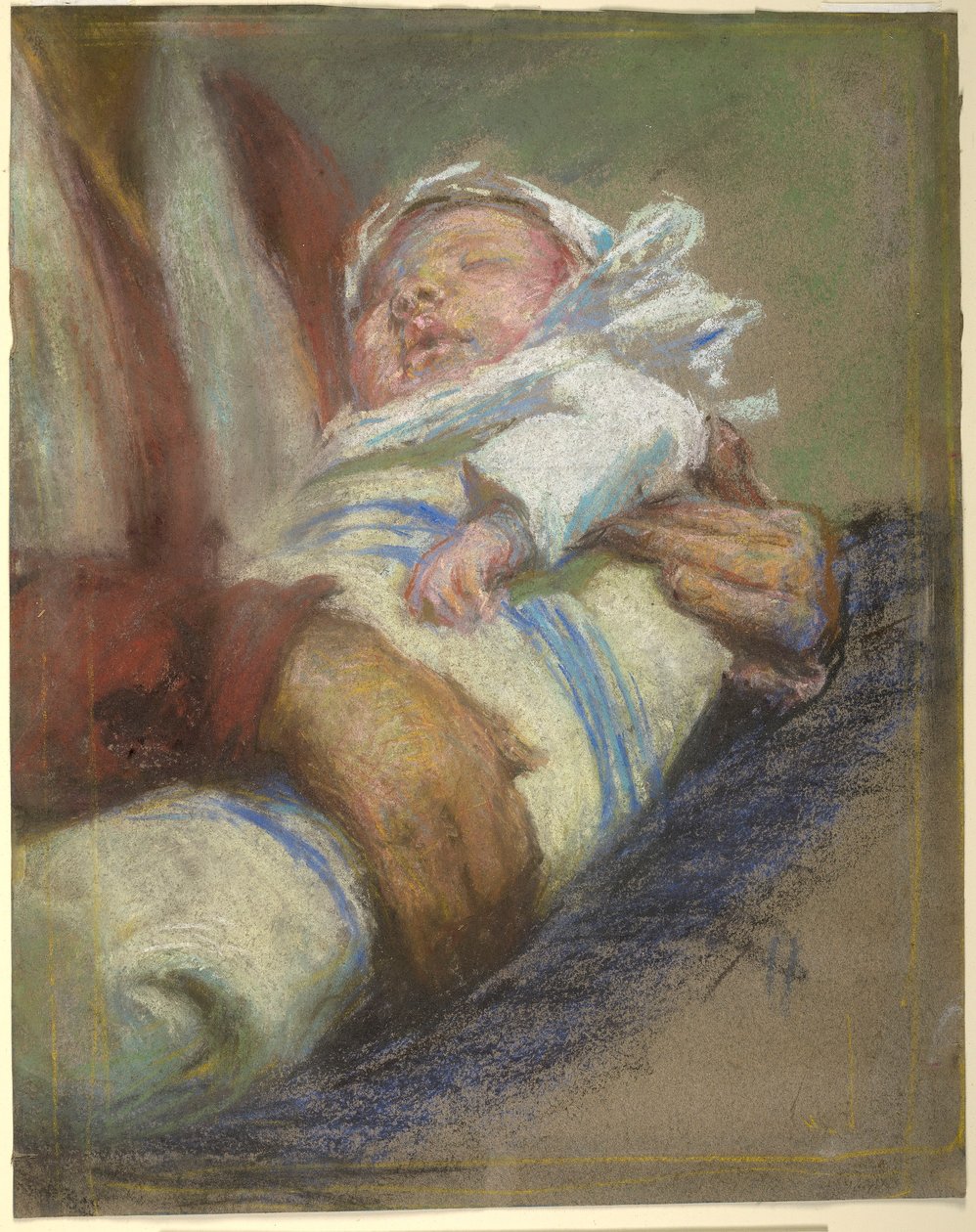 W Swaddlings autorstwa Alice Pike Barney