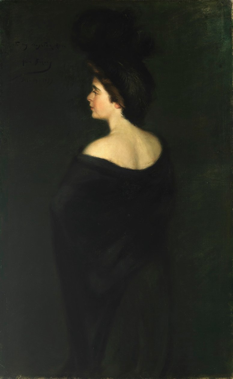 Laura w czerni autorstwa Alice Pike Barney