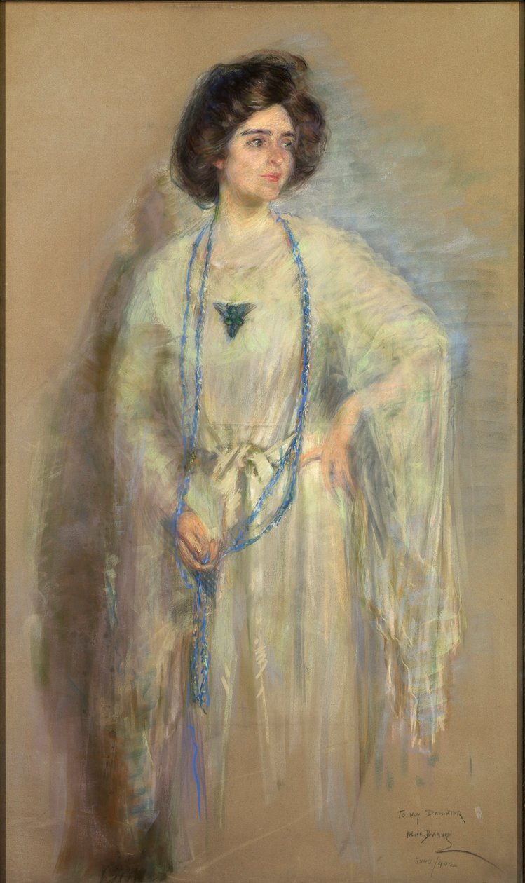 Laura w bieli autorstwa Alice Pike Barney