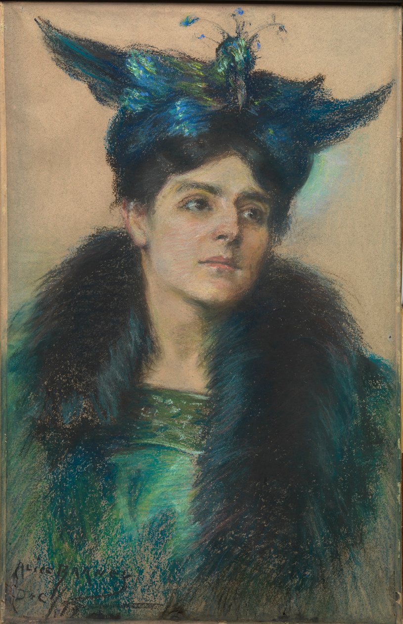 Marianna z kapeluszem autorstwa Alice Pike Barney
