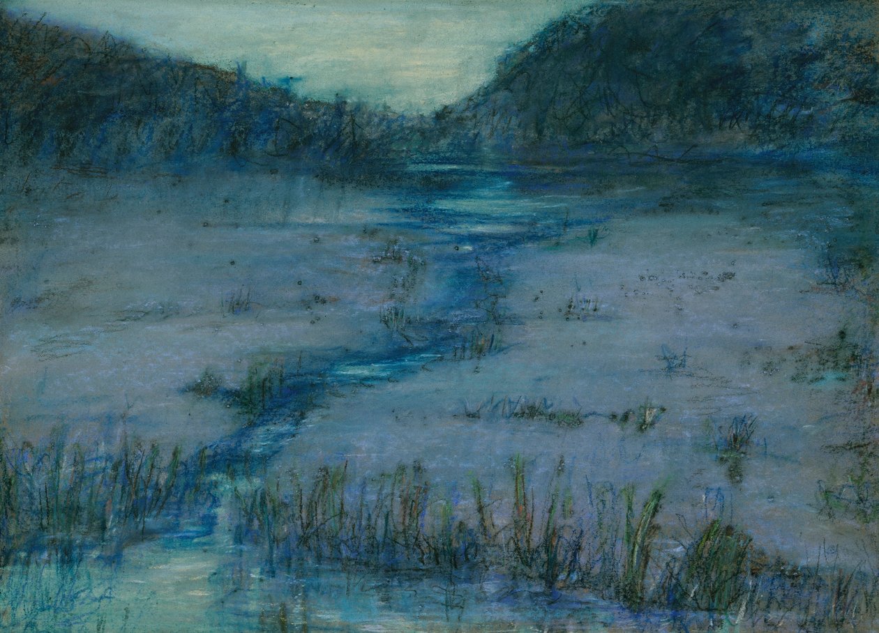 Bagna o zachodzie słońca autorstwa Alice Pike Barney