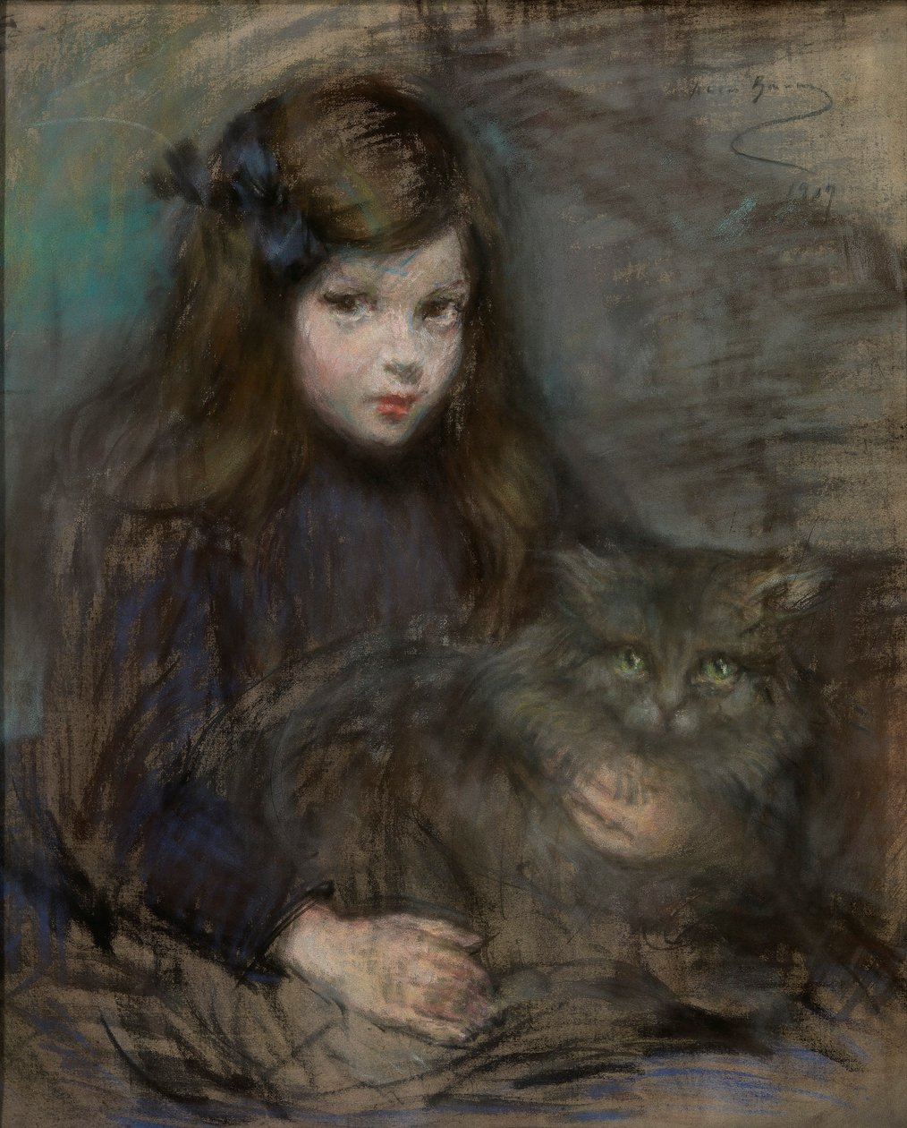 Minette i Minet autorstwa Alice Pike Barney
