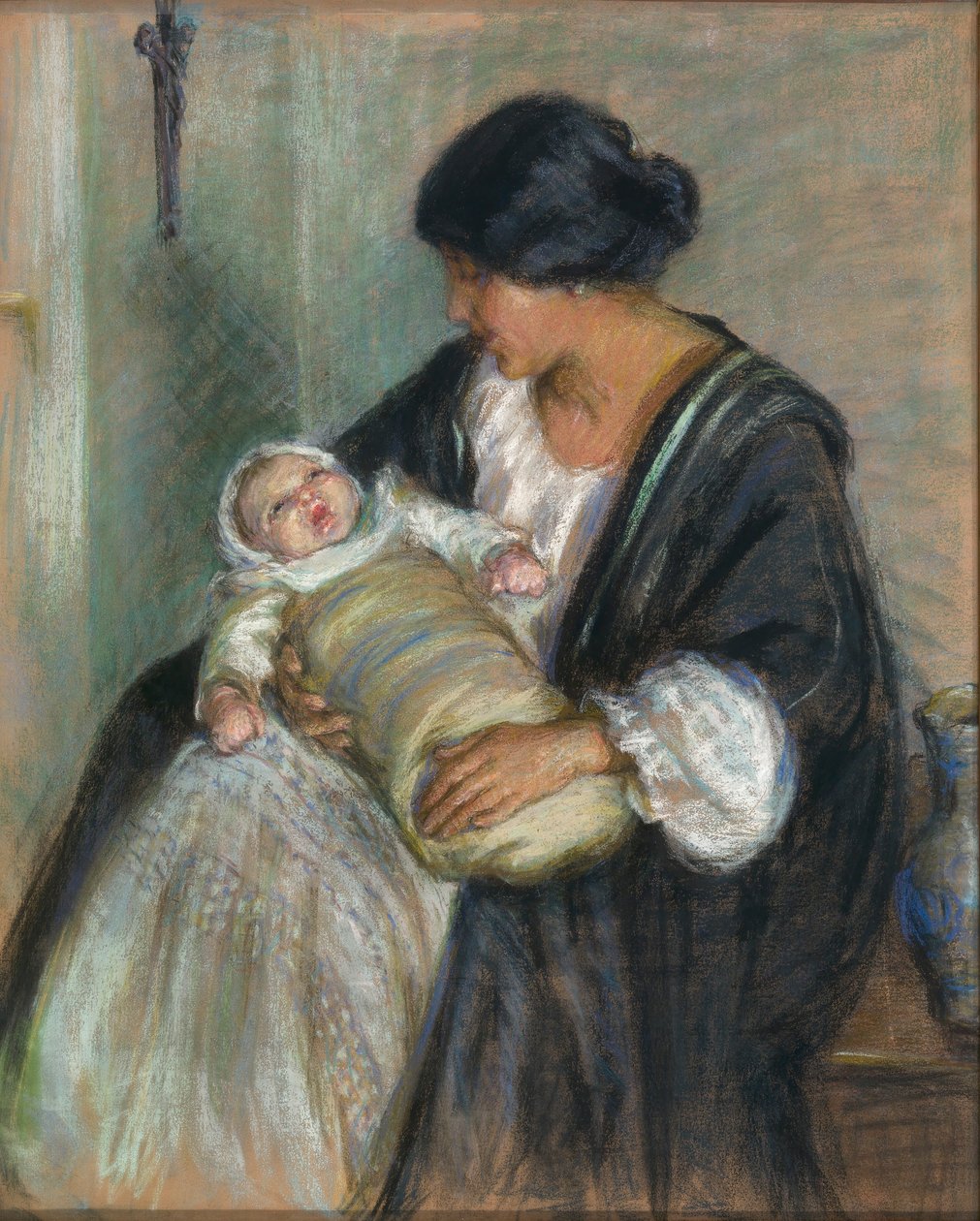 Matka i płaczące dziecko autorstwa Alice Pike Barney