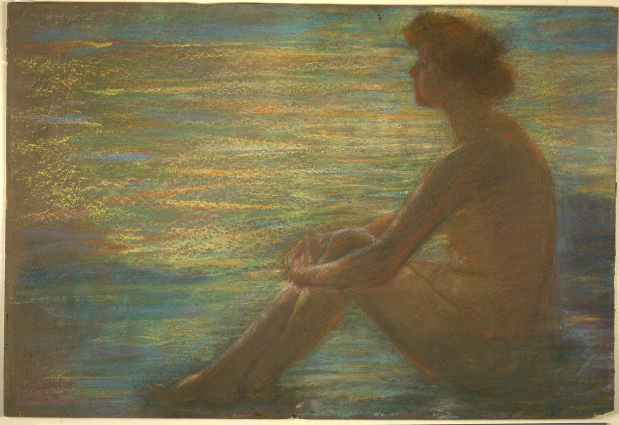 Nagość na tle morza autorstwa Alice Pike Barney