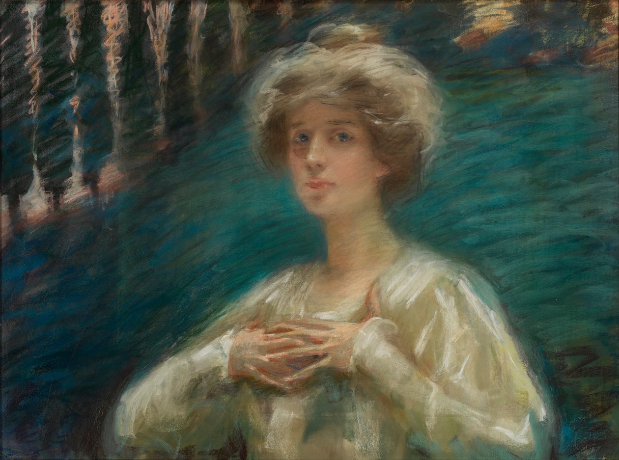 Tło Sylvan autorstwa Alice Pike Barney