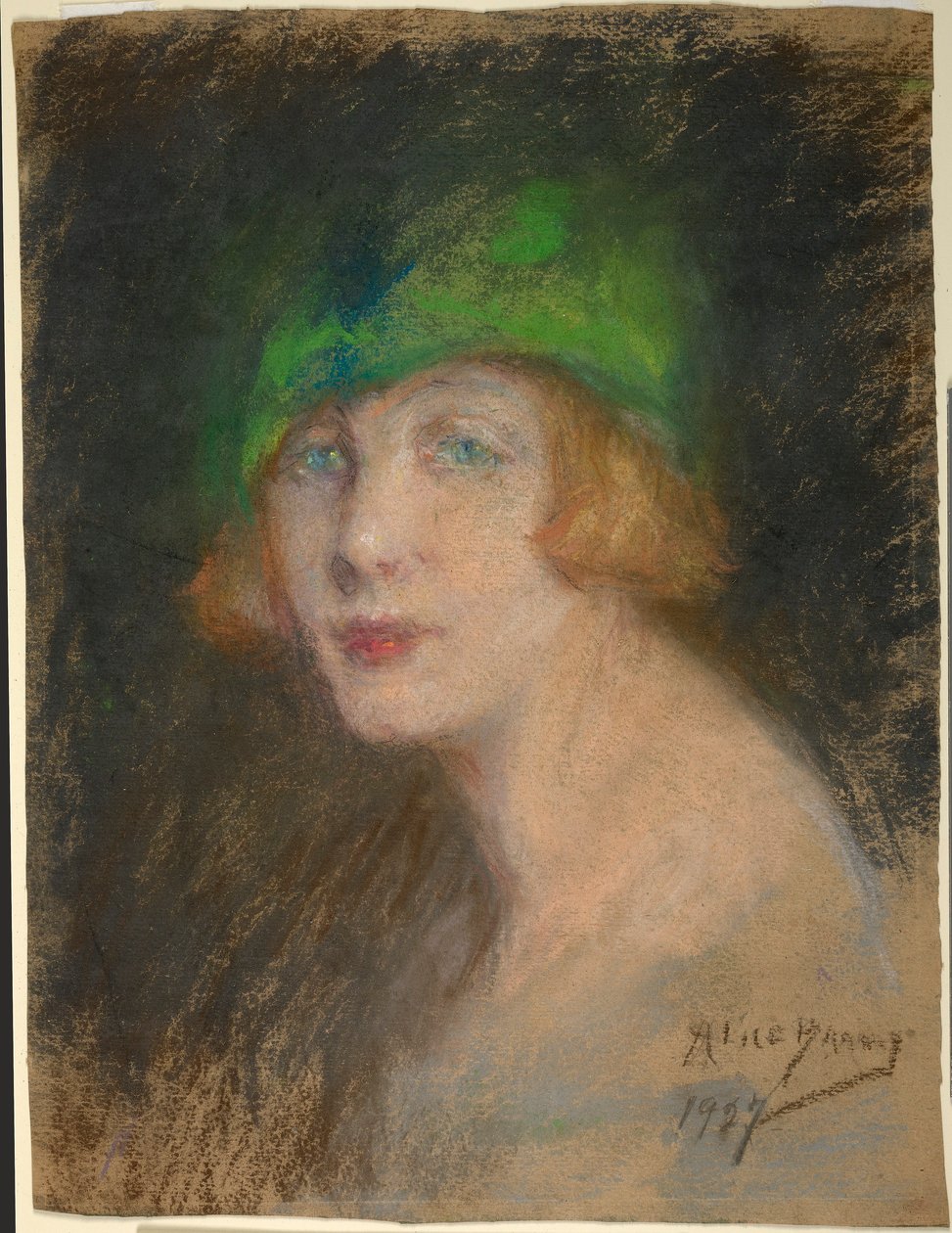 Zielony kapelusz autorstwa Alice Pike Barney