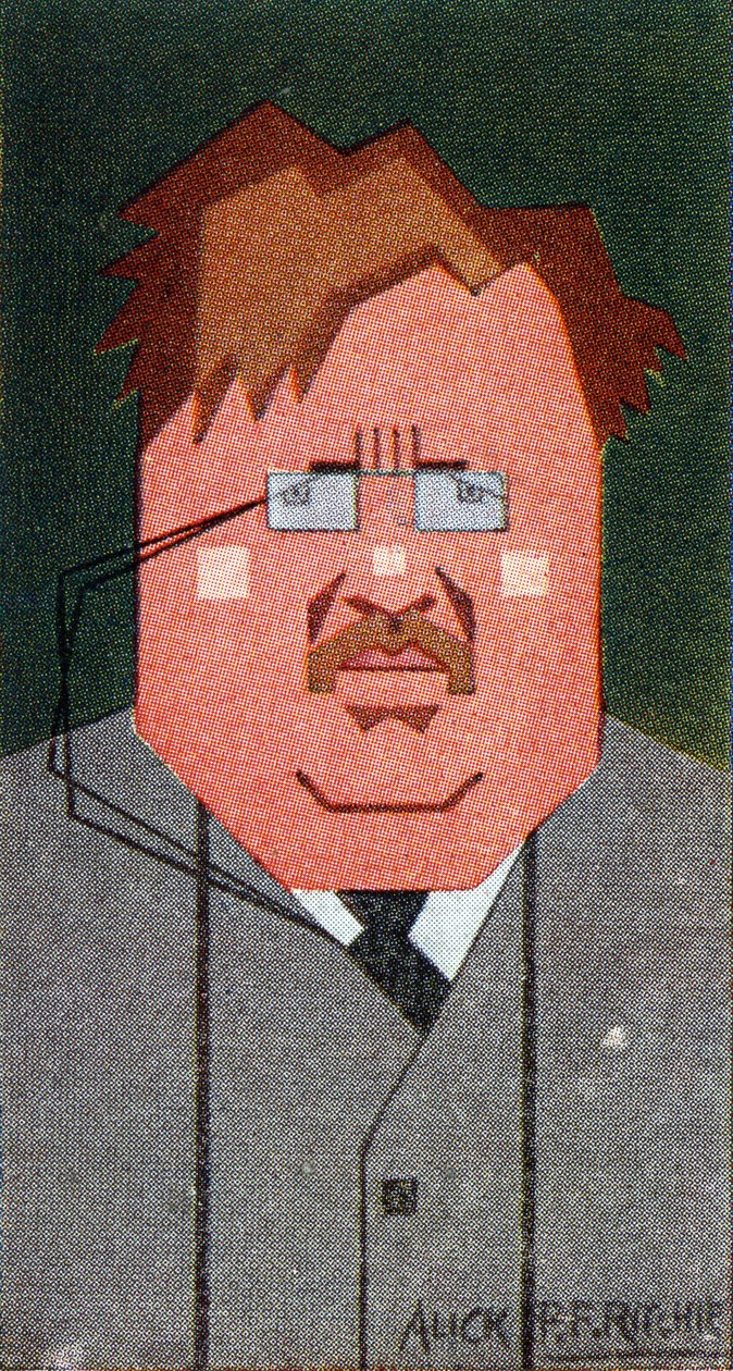 G. K. Chesterton, 1926 autorstwa Alick P. F. Ritchie