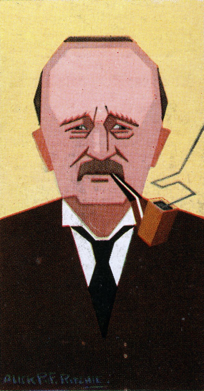 J.M. Barrie, 1926 9 kolor lito) autorstwa Alick P. F. Ritchie