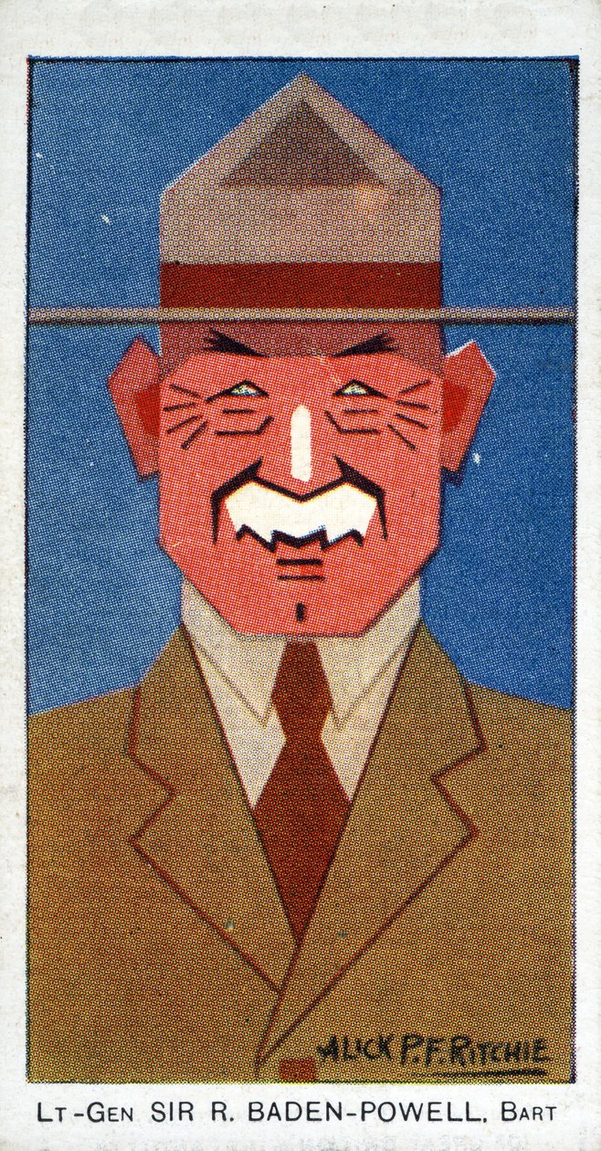 Generał porucznika Sir R. Baden-Powell, 1926 autorstwa Alick P. F. Ritchie